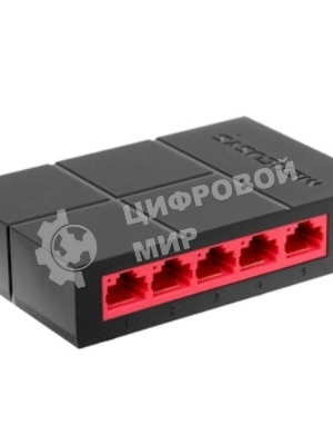 Коммутатор Mercusys MS105G 5G неуправляемый