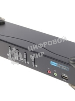 Переключатель ATEN KVM Switch CS1764A-AT-G 4-х портовый USB 2.0 DVI KVMP-переключатель (KVM Switch)