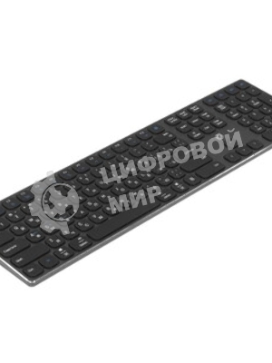 Клавиатура Oklick K867W беспроводная, Bluetooth, радиоканал, серый
