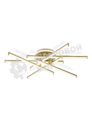 Потолочный светодиодный светильник Ambrella light FL6254 GD золото 97W 3000K-6400K 805*760*170 (ПДУ ИК)