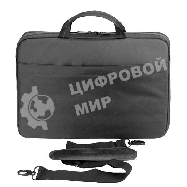 Сумка для ноутбука Сумка Continent CC-205 GA(нейлон, серый, 15,6'')