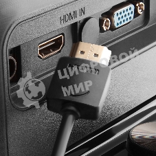 Кабель Greenconnect SLIM 1.5m HDMI 2.0, черный Slim, OD3.8мм, HDR 4:2:2, Ultra HD, 4K 60 fps 60Hz, 3D, AUDIO, 18.0 Гбит/с, 32/32 AWG, GCR-51595