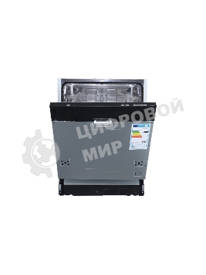 Встраиваемая посудомоечная машина Zigmund & Shtain DW 139.6005 X, черный, 59.5 см, 12 компл., 49 дБ, класс A++