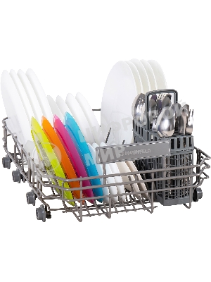 Посудомоечная машина Maunfeld MWF08S, белый, 44.8 см, 9 компл., 49 дБ, класс A+