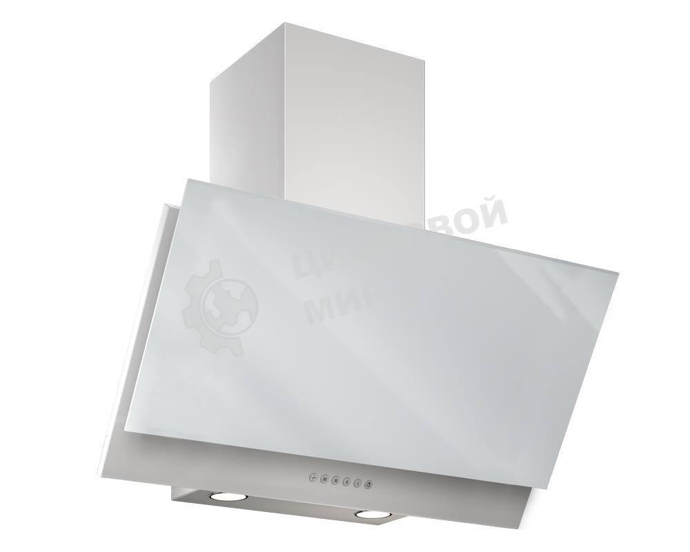 Вытяжка каминная Elikor Рубин Базис S4 90П-700-Э4Д перламутровый/белый, 89 см, 700 куб. м/ч, 52 дБ