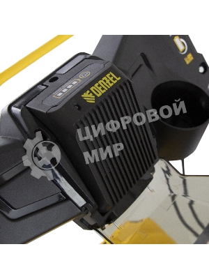 Газонокосилка бензиновая Denzel GLD-520SP-VE, 196 см3,шир 52 см,привод,вариатор,эл.старт, 60 л