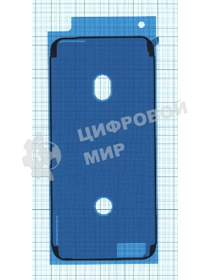 Водозащитная прокладка (проклейка) для iPhone 6s, черная
