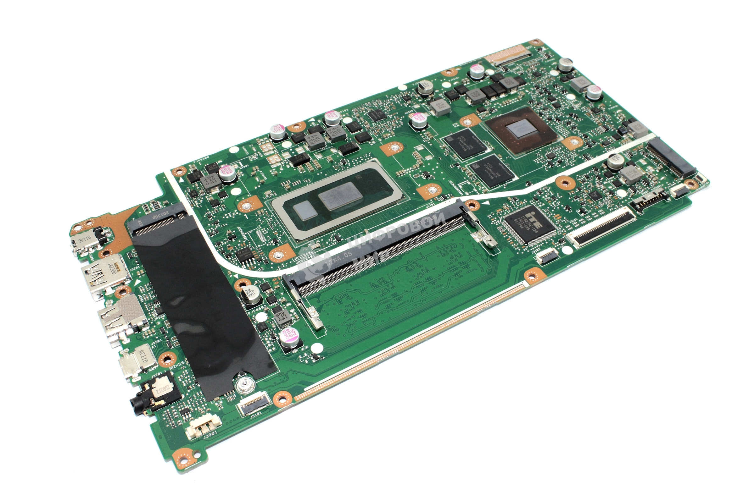 Материнская плата для Asus X712FB 8G/I3-10110U 90NB0L40-R00130