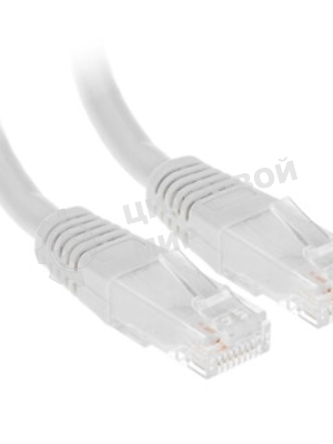 Патч-корд LANMASTER TWT UTP cat.5e, с заливными колпачками, 2.0 м, желтый