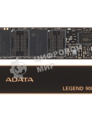 Накопитель SSD ADATA LEGEND 900, 512Gb, PCIe 4.0 x4, M.2 2280, NVMe, R/W 6200/2300, с радиатором