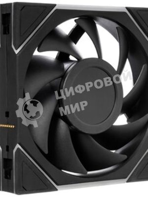 Вентилятор для корпуса Lian-Li Uni Fan TL Wireless LCD 120 LCD ARGB 120х124.5x28 черный 4-pin 27дБ (G99.12TLLCD1W1B.R0) Ret