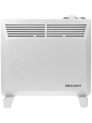 Конвектор электрический Rexant белый, 1000 Вт, 15 м2, термостат