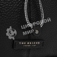 Рюкзак мужской The Bridge Manfredi 064736QQ/7R черный натур.кожа
