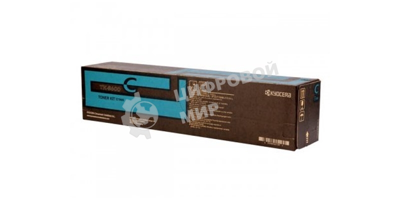 Картридж лазерный Kyocera TK-8600C (1T02MNCNL0) голубой для FS-C8600DN/C8650DN 20000 стр.
