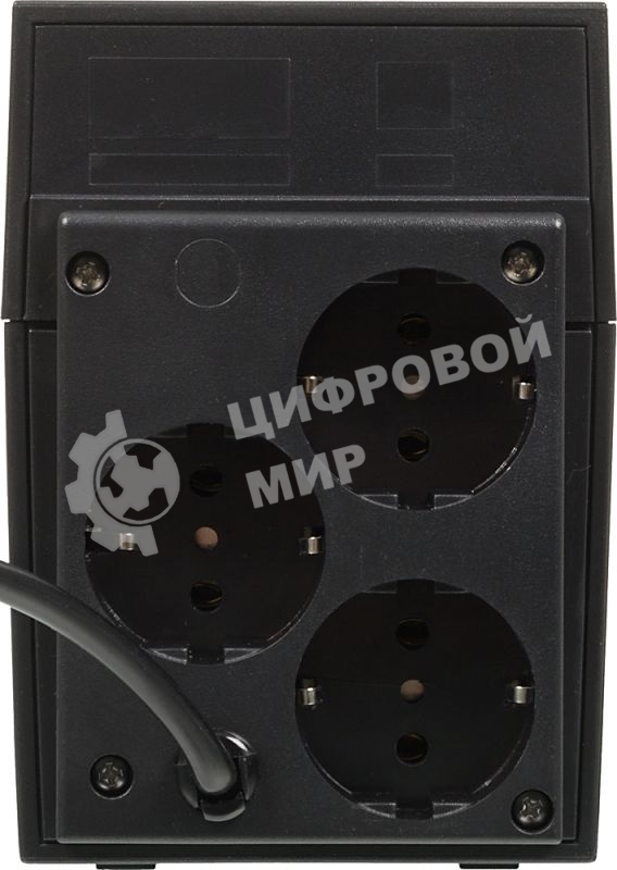Источник бесперебойного питания Powercom Raptor RPT-600A EURO 360Вт 600ВА черный