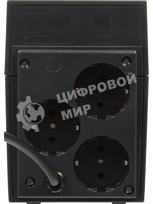 Источник бесперебойного питания Powercom Raptor RPT-600A EURO 360Вт 600ВА черный