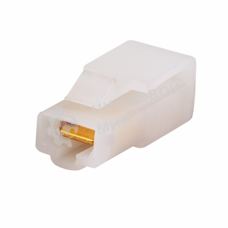 Клемма плоская Rexant гнездо 6.3 мм 1-1.5 мм² (РП-м 1.5-(6.3)) + колодка