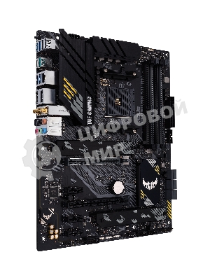 Материнская плата ASUS TUF GAMING B550-PLUS WIFI II, AM4, AMD B550, 4xDDR4, 6xSATA, 2xM.2, 1xPCI-E 3.0 x16, 1xPCI-E 4.0 x16, 3xPCI-E x1, 1xDP, 1xHDMI, 1x 2.5Gb LAN, 2xUSB-A 3.2 Gen 1, 1xUSB-A 3.2 Gen 2, 1xUSB-C 3.2 Gen 2, 3x3.5 мм, 7.1, ATX
