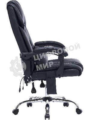 Кресло Cactus CS-CHR-OC02M-BK черный, экокожа