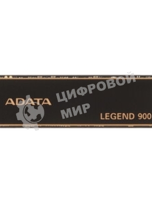 Накопитель SSD ADATA LEGEND 900, 512Gb, PCIe 4.0 x4, M.2 2280, NVMe, R/W 6200/2300, с радиатором