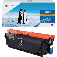 Картридж лазерный G&G GG-CF363XL пурпурный (18000стр.) для HP CLJ M552dn/M553N/M553DN/M553X/M577C/M577Z/M577F/M577DN