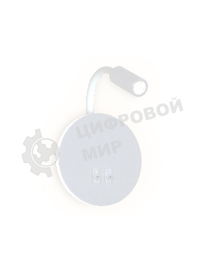 Настенный светодиодный светильник Ambrella light FW295 SWH белый песок LED 6400К+4200K 6W+3W D150*163