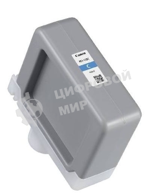 Картридж струйный Canon PFI-110 C 2365C001 голубой (160мл) для Canon TX-2000/TX-3000/TX-4000