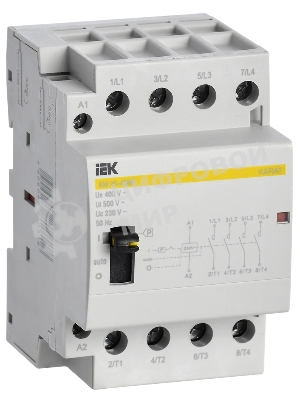 Контактор модульный КМ25-40МР AC с ручным управ. KARAT IEK MKK22-25-40