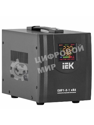 Стабилизатор напряжения Iek IVS20-1-01000 серии HOME 1 кВА (СНР1-0-1) IEK