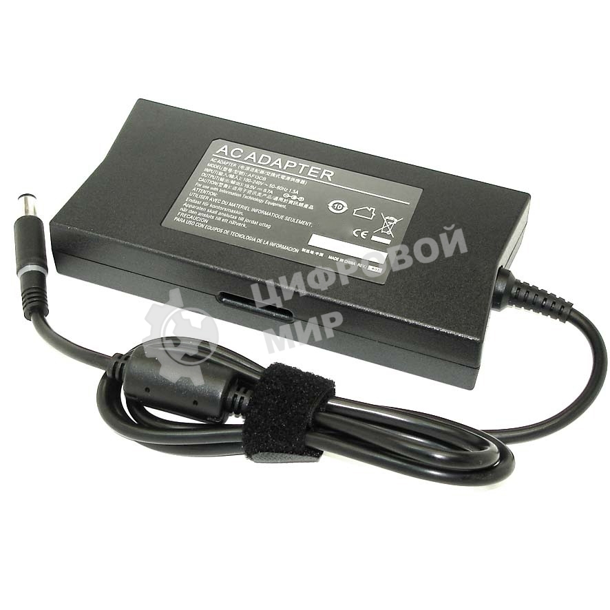 Блок питания (сетевой адаптер) для ноутбуков Dell 19.5V 6.7A 7.4 pin 130W slim OEM