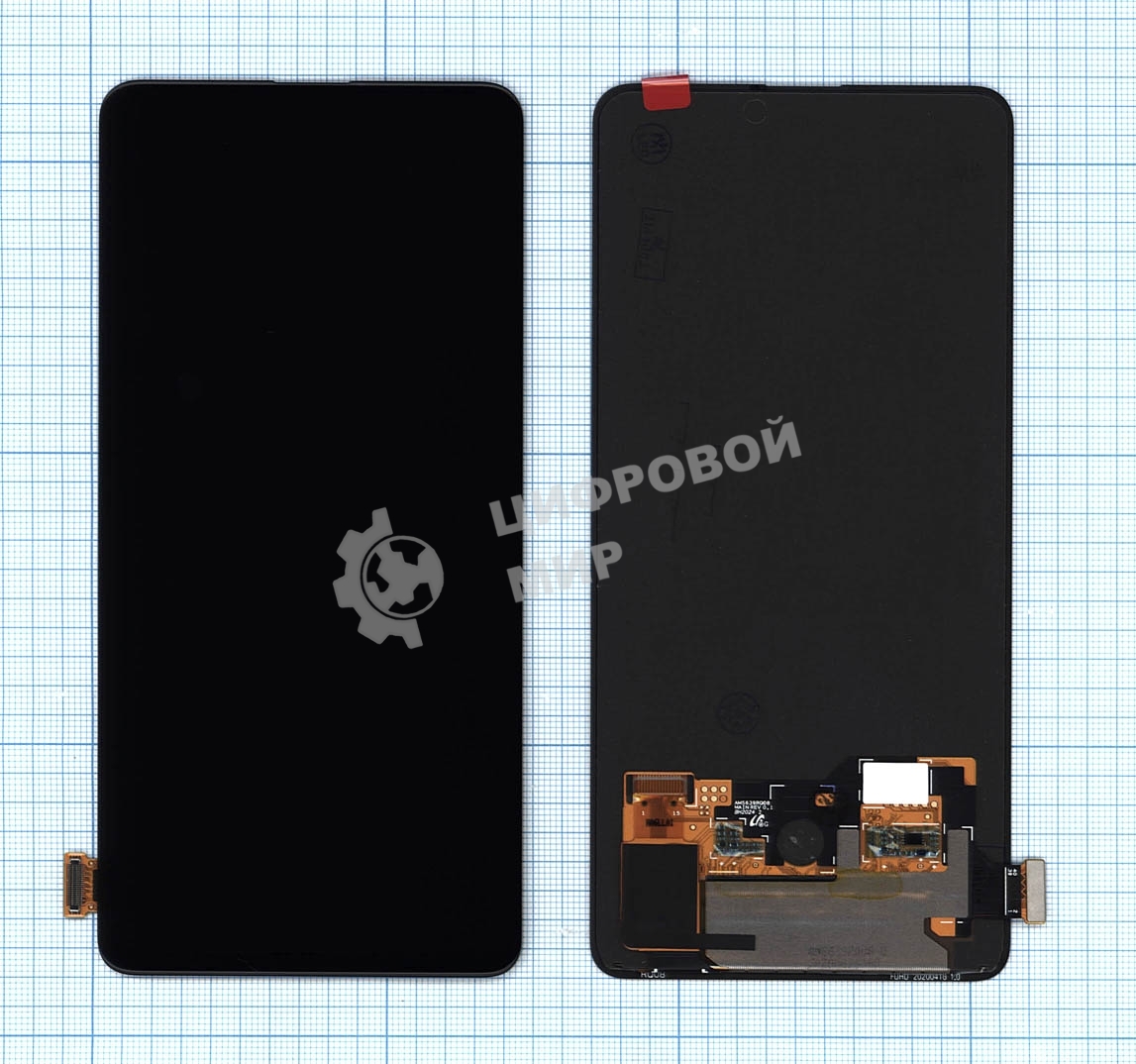 Дисплей для Xiaomi Mi9T, Redmi K20, Mi9T Pro, Redmi K20 Pro в сборе с тачскрином черный