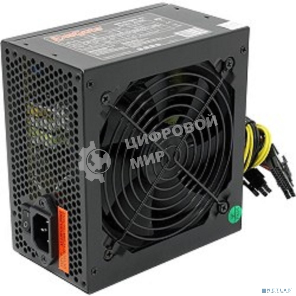 Блок питания ExeGate 500NPXE (EX221638RUS), 500Вт, 120мм, черный