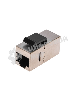 Адаптер проходной формата Rexant Pro Keystone, Jack RJ-45(8P8C), FTP, CAT 6