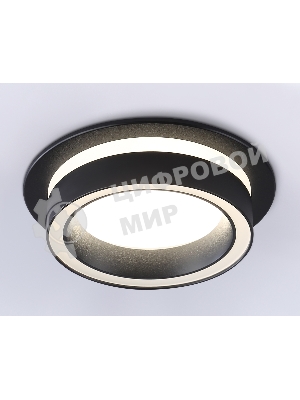 Светильник Ambrella light TN5241 BK черный GX53 D110*42