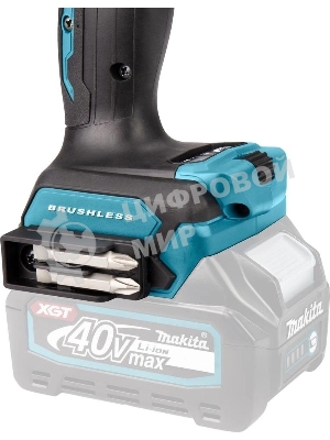 Дрель-шуруповерт Makita DF001GZ, 40 В, 0 Ач, 140 Нм, бесщеточный