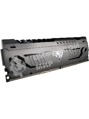 Оперативная память Patriot Viper Steel, DDR4, 8GB, 3200MHz, CL16, DIMM, с радиатором, черный