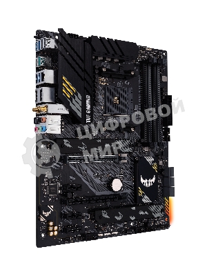 Материнская плата ASUS TUF GAMING B550-PLUS WIFI II, AM4, AMD B550, 4xDDR4, 6xSATA, 2xM.2, 1xPCI-E 3.0 x16, 1xPCI-E 4.0 x16, 3xPCI-E x1, 1xDP, 1xHDMI, 1x 2.5Gb LAN, 2xUSB-A 3.2 Gen 1, 1xUSB-A 3.2 Gen 2, 1xUSB-C 3.2 Gen 2, 3x3.5 мм, 7.1, ATX