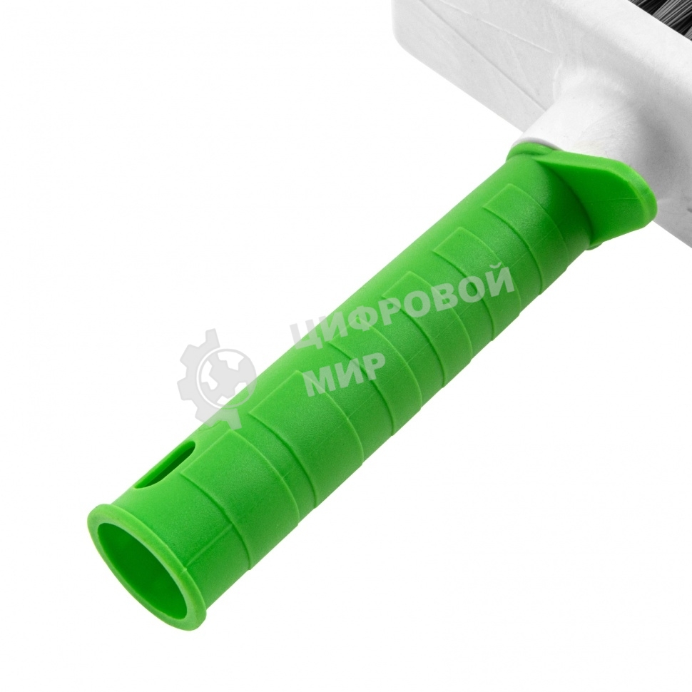 Кисть-макловица Сибртех, 50, 140, искусственная щетина, пластиковый корпус, пластиковая рукоятка