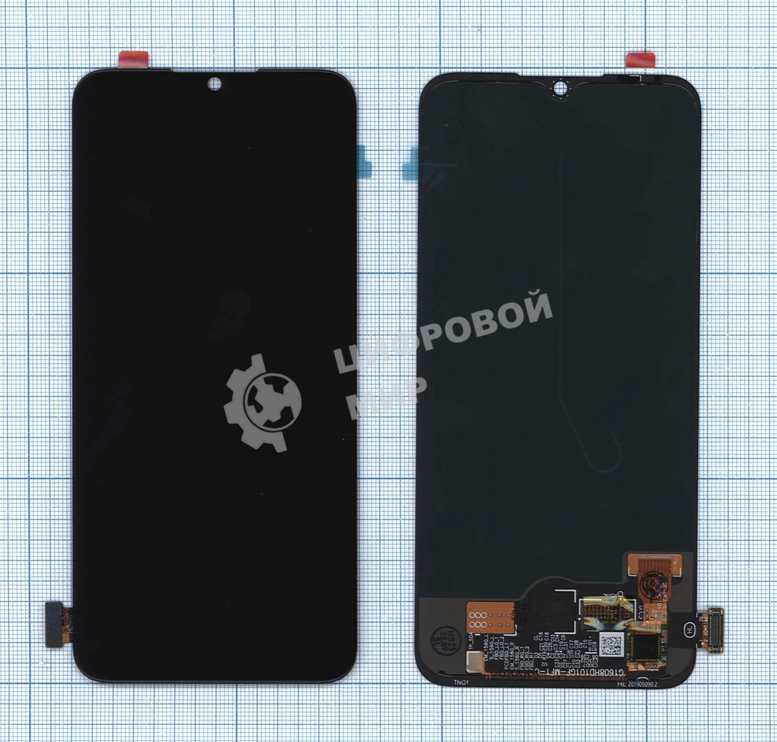 Дисплей для Xiaomi Mi A3 OLED черный