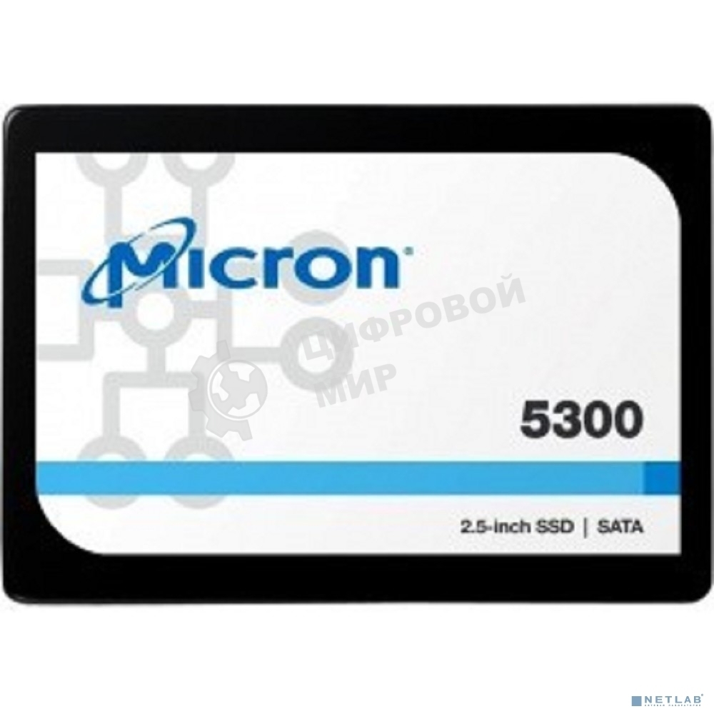 Накопитель SSD Crucial Micron 5300PRO, 3.84Tb, 2.5