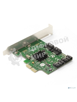 Контроллер ExeGate EX290924RUS EXE-502 (PCI-E 2.0, SATA3 RAID, 4 int.)