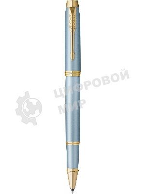 Ручка роллер Parker IM Writing Rituals T331 (2203893) бирюзовый F, черные чернила, подарочная коробка