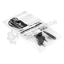 Кабель питания ноутбуков, аудио/видео ExeGate Special PCN-3S (Евровилка CEE7/16->C7, 2*0.5мм2, CCA, черный, 3м)