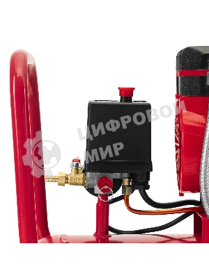 Компрессор безмасляный малошумный SPC 1500/24, 1500 Вт, ресивер 24 л, 260 л/мин MTX