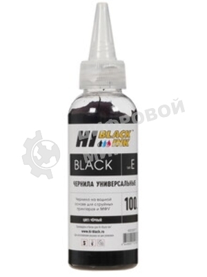 Чернила Hi-Black универсальные для Epson (Тип E-V1), Bk, 0,5 л.
