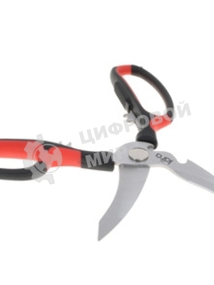 Ножницы LARA LR05-92 BLISTER - 23 см <6в1> прорезиненные ручки, сверхострая заточка
