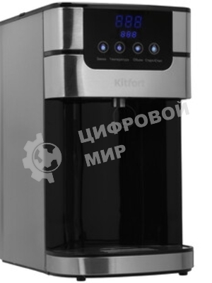 Термопот Kitfort КТ-2501 4 л, 2618Вт, черный/серебристый