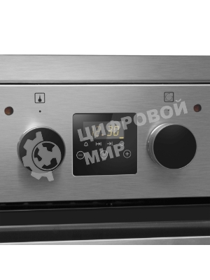 Плита электрическая Maunfeld MEC55CS08D серебристый, конфорок 4 шт, духовка 60 л, 50 см x 85 см x 60 см