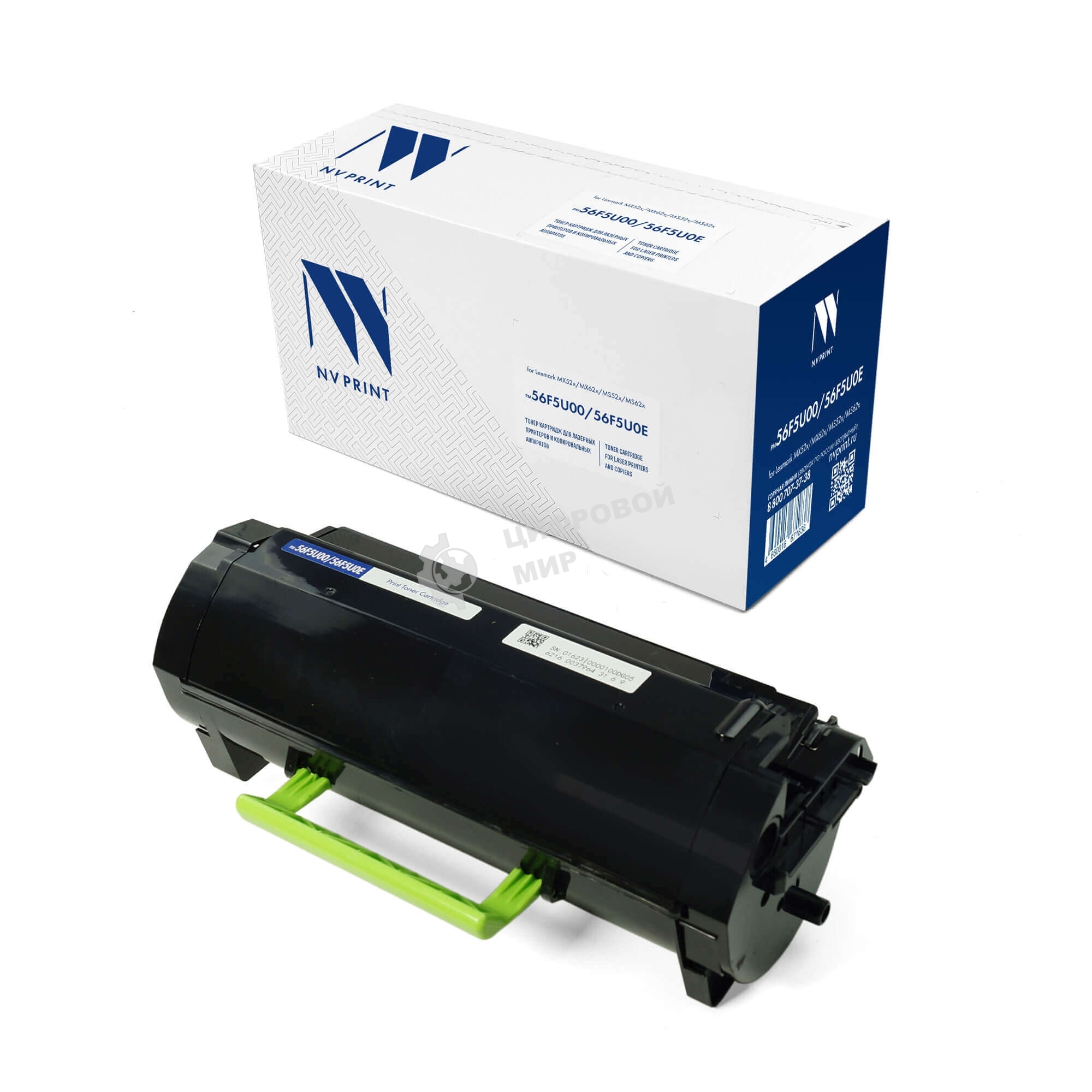 Картридж NVPrint совместимый NV-56F5U00/56F5U0E для Lexmark MX52x/MX62x/MS52x/MS62x (25000k)