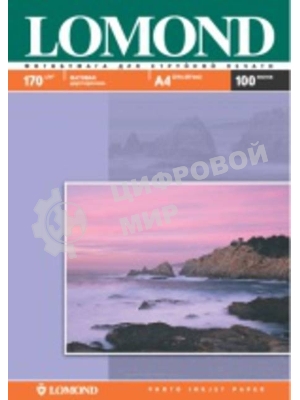 Фотобумага Lomond 0102012 A3/170г/м2/100л./белый матовое/матовое для струйной печати